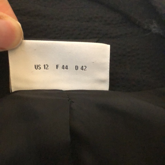 Akris Punto size US 12 black blazer Wool/ viscose blazer - Picture 4 of 8